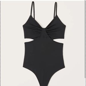 Abercrombie seamless cutout cami bodysuit